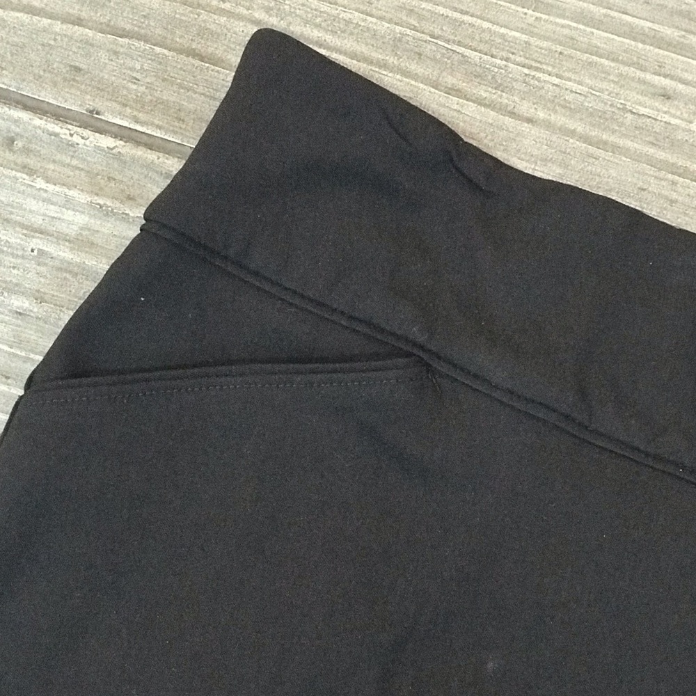 Plus Size Black Trouser Pants Tummy Control Smooth - Picture 7 of 10